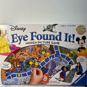 Ravensburger World of Disney Eye Found It Game Hidden Pictures 6 Foot Board!